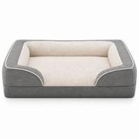 PAWLUX Orthopedic Memory Foam Pet Bed