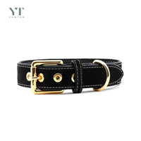 PAWLUX Adjustable Luxury Leather Collar
