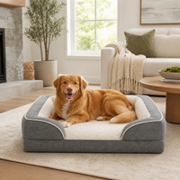 PAWLUX Orthopedic Memory Foam Pet Bed